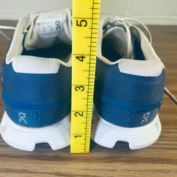 On Running Cloud Waterproof Running Shoes Women's Size 9.5 Blue - Picture 5 of 10